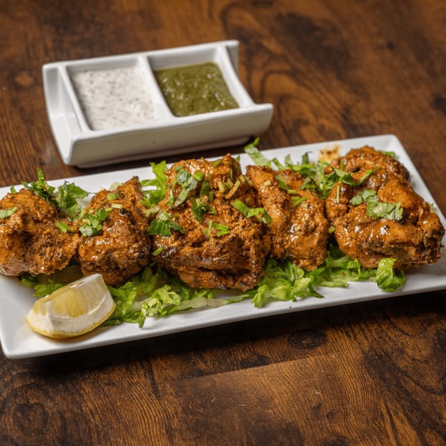 Fire-Grilled Chicken Tikka.